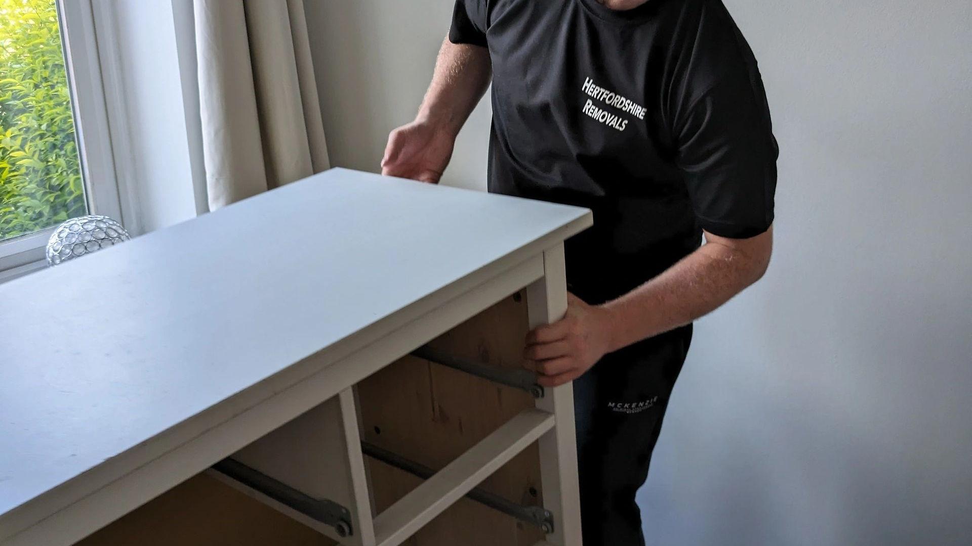 Family preparing for a home move